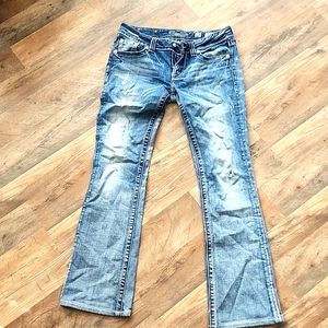 Distressed Miss Me jeans